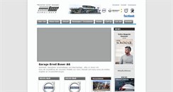 Desktop Screenshot of garagebuser.ch