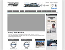 Tablet Screenshot of garagebuser.ch